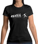 Evolution Of Man Javelin Womens T-Shirt