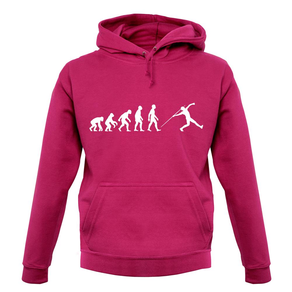 Evolution Of Man Javelin unisex hoodie