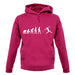 Evolution Of Man Javelin unisex hoodie