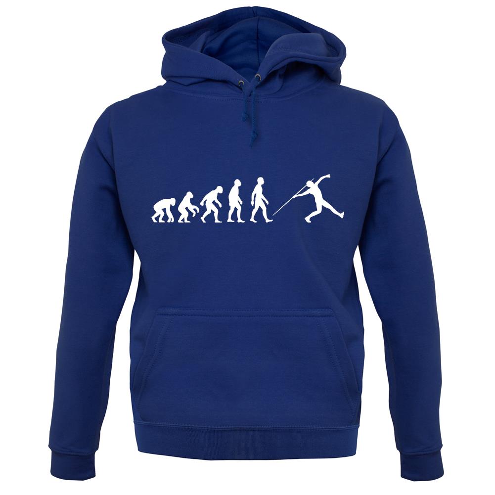 Evolution Of Man Javelin unisex hoodie