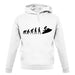 Evolution Of Man Jet Ski unisex hoodie