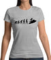 Evolution Of Man Jet Ski Womens T-Shirt