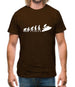 Evolution Of Man Jet Ski Mens T-Shirt