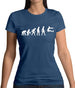 Evolution Of Man Long Jump Womens T-Shirt