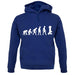 Evolution Of Man Master Builder unisex hoodie