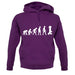 Evolution Of Man Master Builder unisex hoodie