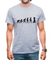 Evolution Of Man Master Builder Mens T-Shirt