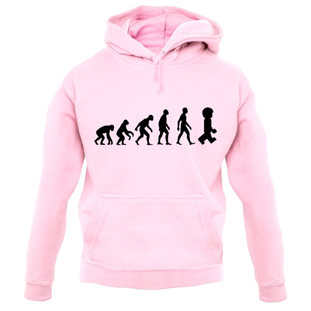 Evolution Of Man Master Builder unisex hoodie