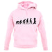 Evolution Of Man Master Builder unisex hoodie