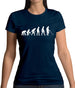 Evolution Of Man Metal Detector Womens T-Shirt