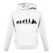 Evolution Of Man Moped unisex hoodie