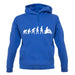 Evolution Of Man Moped unisex hoodie