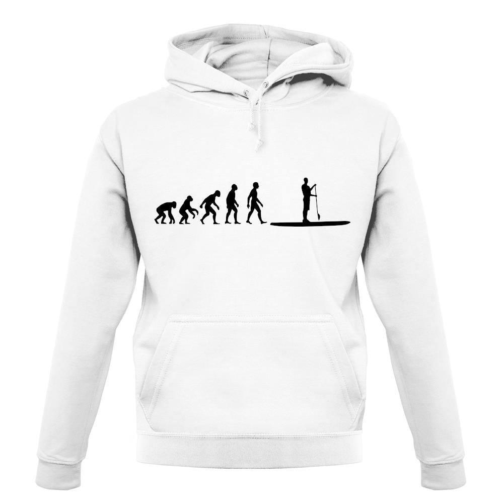 Evolution Of Man Paddle Board unisex hoodie
