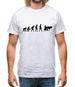Evolution Of Man Piano Mens T-Shirt