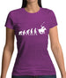 Evolution Of Man Polo Womens T-Shirt