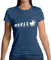 Evolution Of Man Polo Womens T-Shirt