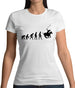 Evolution Of Man Polo Womens T-Shirt