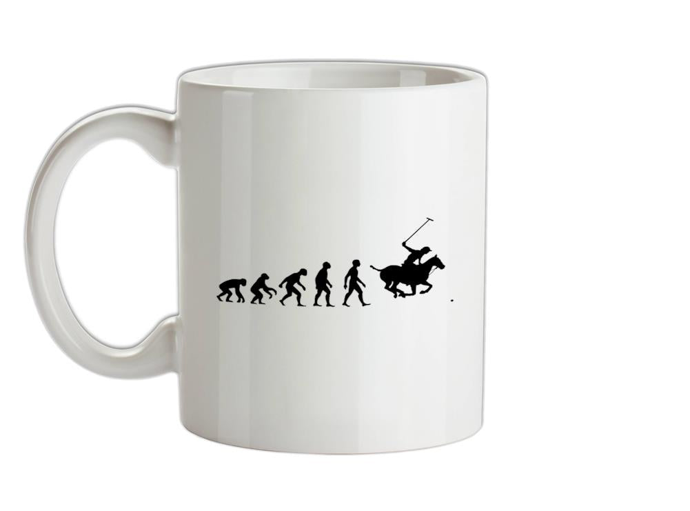 Evolution Of Man Polo Ceramic Mug