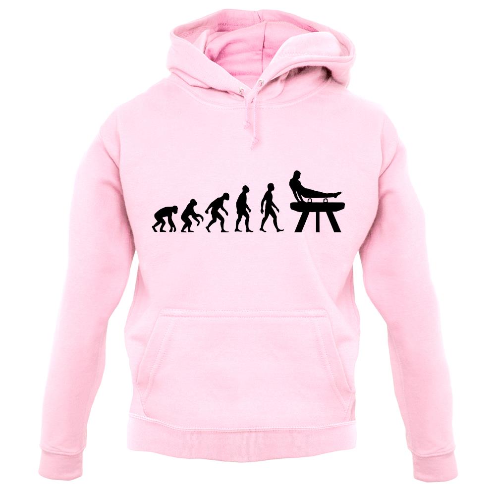 Evolution Of Man Pommel Horse unisex hoodie