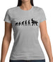 Evolution Of Man Pommel Horse Womens T-Shirt