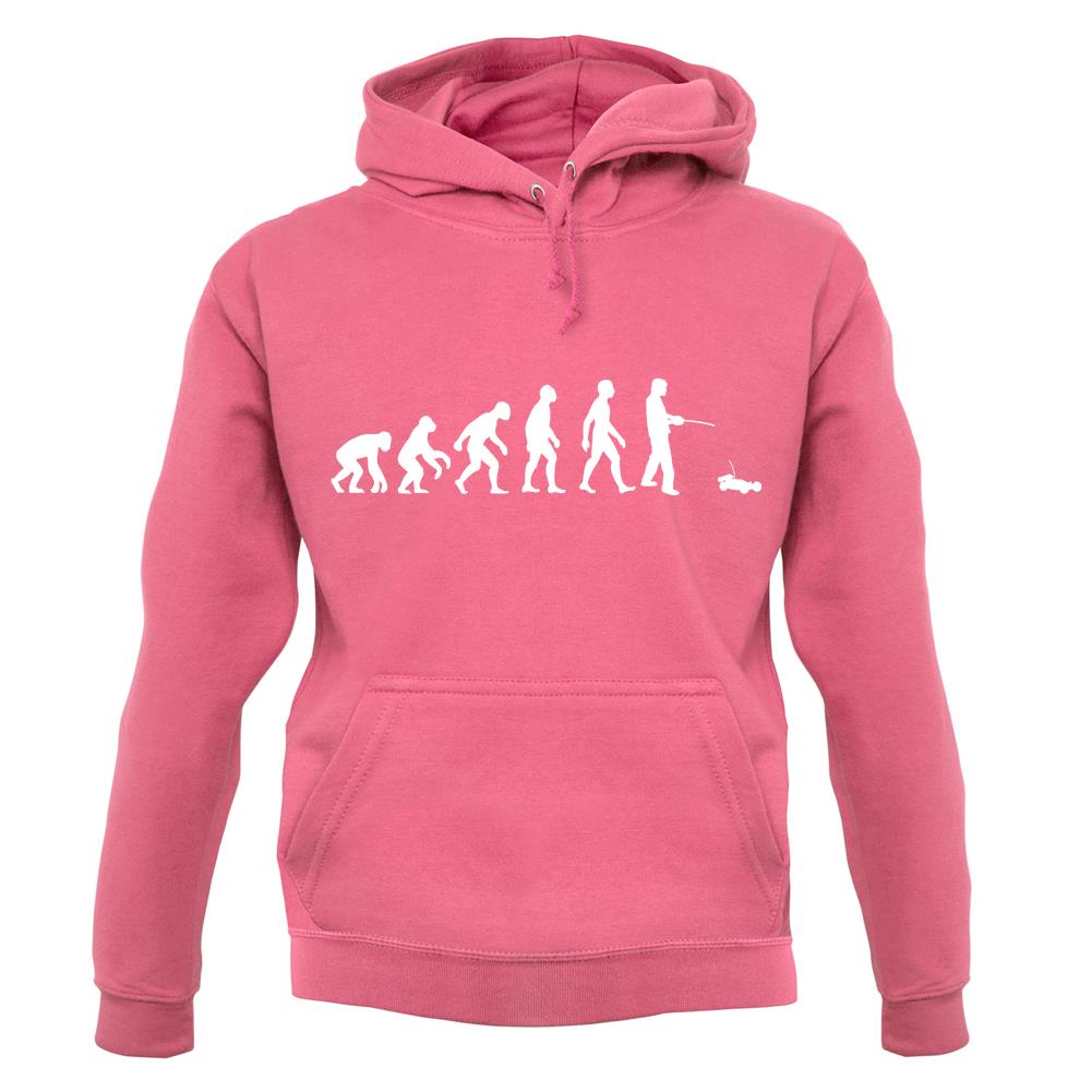 Evolution Of Man Remote Control Car unisex hoodie