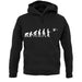 Evolution Of Man Remote Control Helicopter unisex hoodie