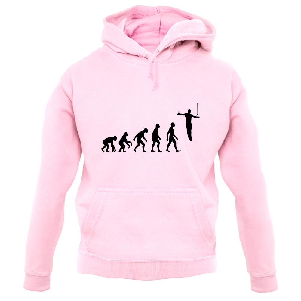 Evolution Of Man Rings unisex hoodie