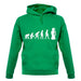 Evolution Of Man Robot unisex hoodie