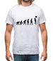 Evolution Of Man Rock Climbing Mens T-Shirt