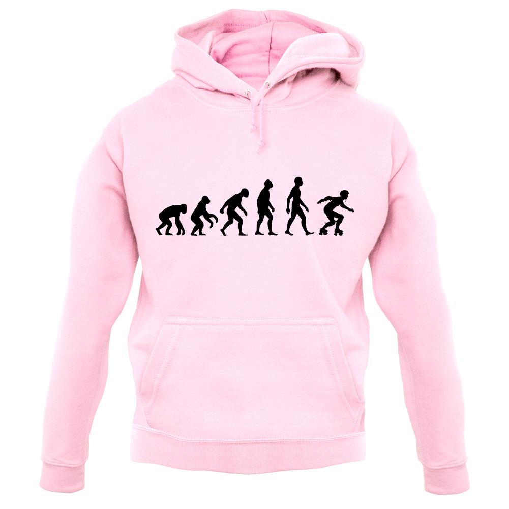 Evolution Of Man Roller Derby unisex hoodie