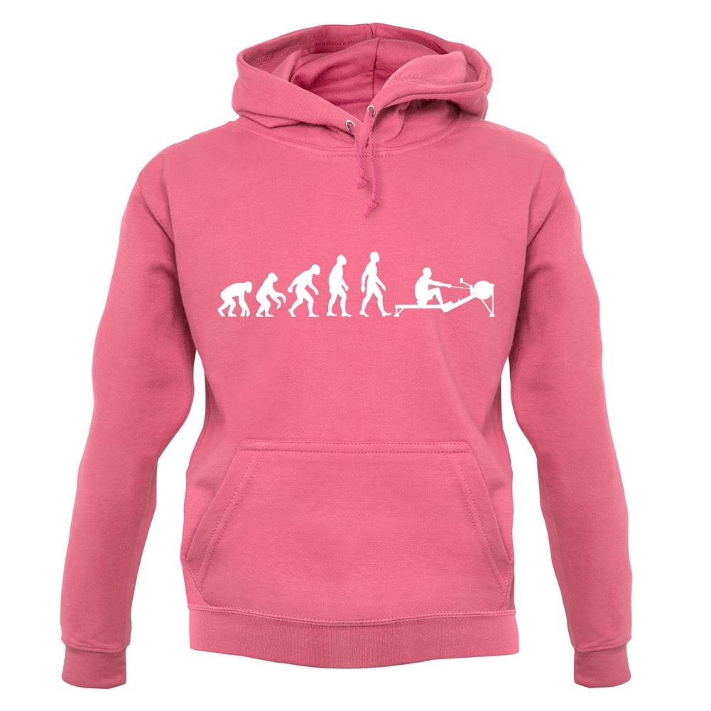 Evolution Of Man Rowing Machine unisex hoodie