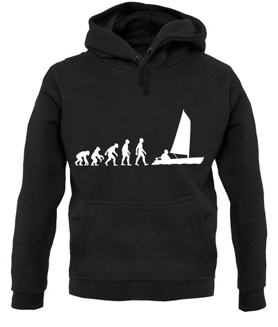 Evolution Of Man Sailing unisex hoodie
