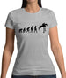 Evolution Of Man Show Jump Womens T-Shirt