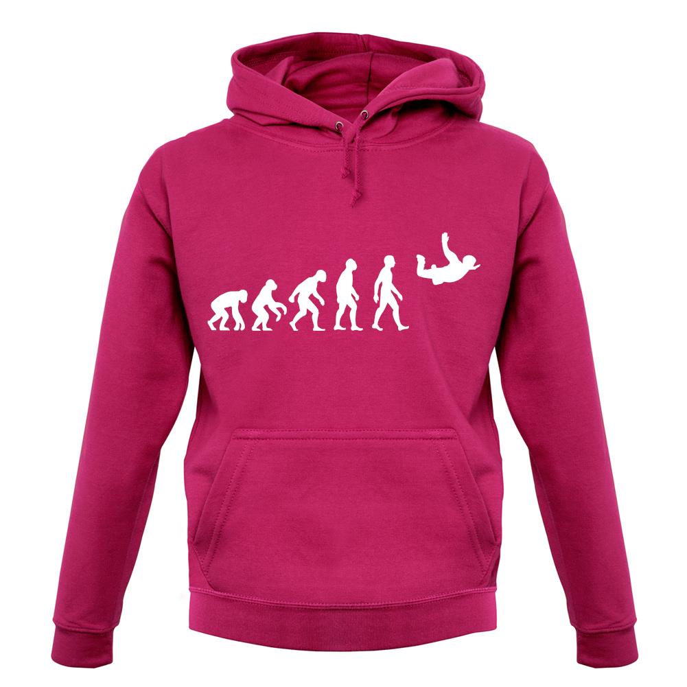 Evolution Of Man Skydiver (Skydiving) unisex hoodie