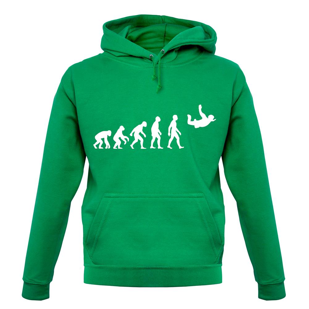 Evolution Of Man Skydiver (Skydiving) unisex hoodie