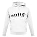 Evolution Of Man Snooker unisex hoodie