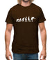 Evolution Of Man Snooker Mens T-Shirt