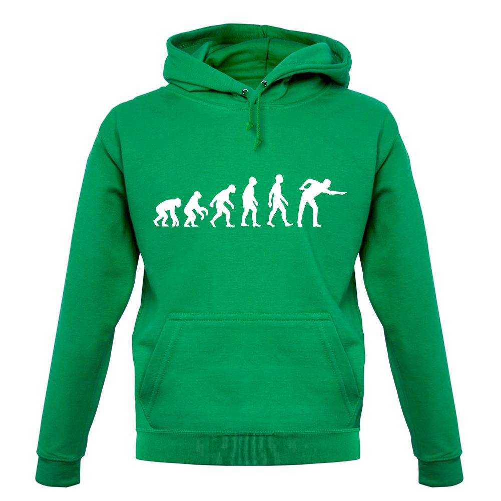 Evolution Of Man Snooker unisex hoodie