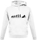 Evolution of Man Speedway Unisex Hoodie