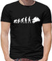 Evolution of Man Superbike Mens T-Shirt