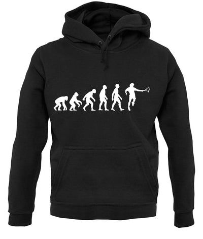 Dressdown Evolution of Man Tennis Unisex Hoodie