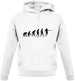 Dressdown Evolution of Man Tennis Unisex Hoodie