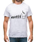 Evolution Of Man Uneven Bars Mens T-Shirt
