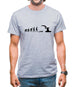 Evolution Of Man Vault Mens T-Shirt