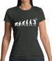 Evolution Of Man Volleyball Womens T-Shirt