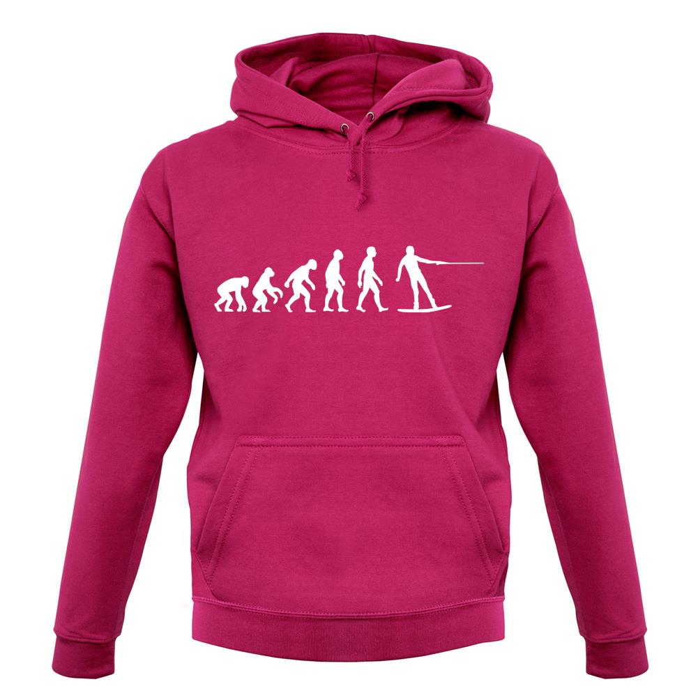 Evolution Of Man Wakeboard unisex hoodie