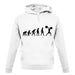 Evolution Of Man Weight Lifting / Gym unisex hoodie