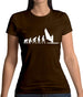 Evolution Of Man Windsurfing Womens T-Shirt