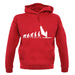 Evolution Of Man Windsurfing unisex hoodie