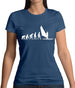 Evolution Of Man Windsurfing Womens T-Shirt